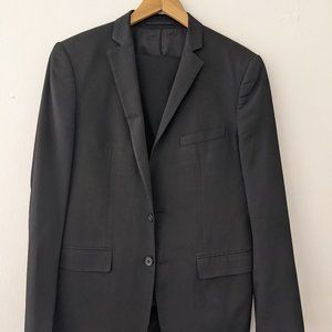 Zara Black Suit 38R 32